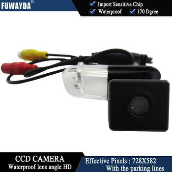 FUWAYDA Color CCD Automobilio Galinio vaizdo Kamera skirta Mercedes-Benz B200 A-klasės W169 B-Klasės T245+4.3 Colių sulankstomas skystųjų KRISTALŲ Ekranas atsparus VANDENIUI