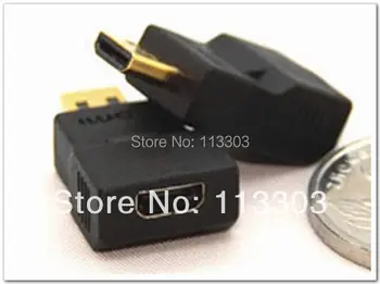20pcs HDMI Konverteris Micro HDMI Male Micro HDMI Female Adapter HDMI Jungtis Extender HD TV Kamera