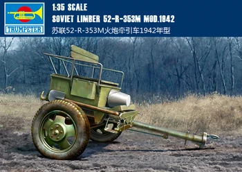 Trimitas 02345 1:35 Su 52-R-353M artilerijos traktoriaus tipo 1942 Asamblėjos modelis