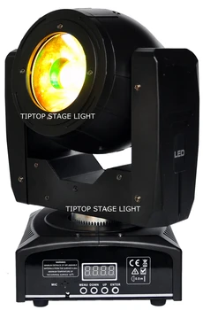 TP-L6W9 Mini 60W Led Judančios Galvos Šviesos Arba-S-A-M LED Lempos RGBW 4IN1 Spalva Šviesos Efektas 4 Laipsnių Kampu, Didelis Objektyvo Gerą Pluoštą Skaitytuvas