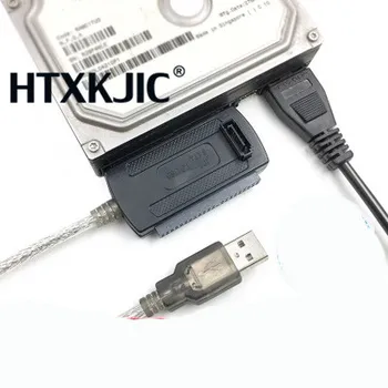 Dhl, ar avs 100vnt USB 2.0 į IDE, SATA Konverteris Adapterio Kabelis, skirtas 2.5 3.5 Kietojo disko Disko HDD