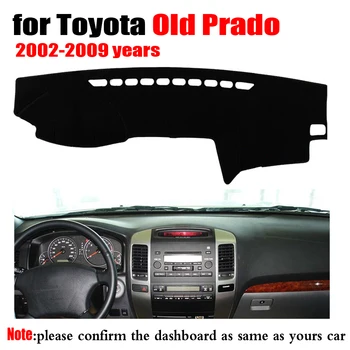 Nemokamas pristatymas!!! Automobilio prietaisų skydelio dangtelį kilimėlis Toyota senas Prado 2002-2009 Kairėje ratai