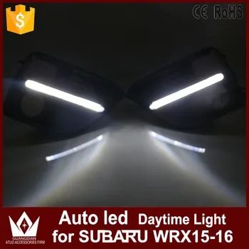 Tcart auto LED Dieniniai Žibintai Subaru WRX 2016 ABS 12v balta DRL žibintų