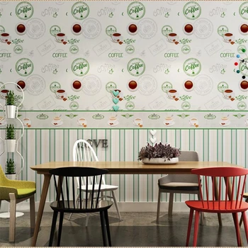 Beibehang Šiuolaikinės Amerikos Kavos Pupelių Tapetai, neaustiniai Tapetai Miegamajame, Gyvenamasis Kambarys Fone de papel parede tapetai