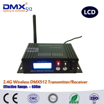 DHL Nemokamas Pristatymas belaidžio DMX512 valdytojas led scenos šviesos arba led par šviesos