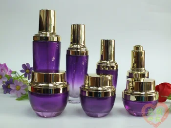 100vnt didmeninės 1 oz violetinė stiklo tuščias užkratas antgaliai, skirti eteriniai aliejai , tuščias violetinė 30ml stiklo užkratas buteliai
