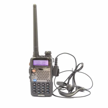 Baofeng UV-5RD Walkie Talkies Skaitytuvas Radijo Dual Band Cb Patogu Medžioklės Radijo Imtuvas Su Headfone UHF 400-470& VHF 136-174MHz