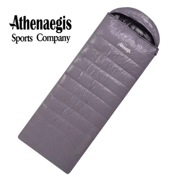 Athenaegis patogus baltųjų ančių pūkais 600g/800g/1000g pildymo gali būti spliced paketas suaugusiųjų vandeniui miegmaišį