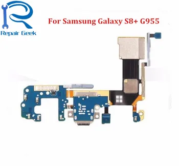 5vnt/Daug Naujų Aukštos Kokybės Samsung Galaxy S8 Plius G955U G955F USB Doko Įkrovimo Kroviklis Uosto Flex Kabelis atsarginės Dalys