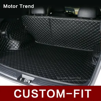 3D Pasirinktinis tilptų automobilio bagažo skyriaus kilimėlis Honda Accord Civic CRV HRV Vezel Crosstour Tinka automobilio stiliaus heavey muito dėklas kilimų linijinių krovinių
