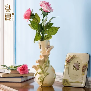 Europos kūrybos paprasta šiuolaikinio vandens lentelė gėlių kompozicijų GĖLIŲ amatų papuošalai butelis kambarys