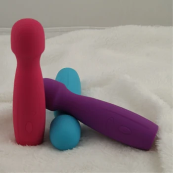 Žmogus Nuo AV Lazdelė Masažas Silikono Masturbator Vibracija Massager Sekso Žaislas G Spot Klitorio Stimuliacija Massager Vibratoriai Moterims