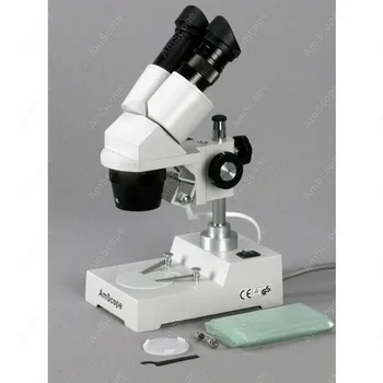 Aštrių Stereo Mikroskopas-AmScope Prekių Aštrių Stereo Mikroskopas 20X & 40X