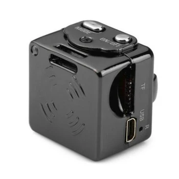 1080P Mini Kamera 12MP Infraraudonųjų spindulių Naktinio Matymo HD Sporto Skaitmenine Mikro Kamera Judesio Aptikimo Camcordor Diktofonas Mažas Cam