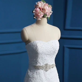 Rose Moda Nėrinių Vestuvių Suknelė su Crystal Varčios Stebėjimo Vestuvių Suknelės, Plius Dydis Nekilnojamojo Nuotraukas, Aukštos Kokybės