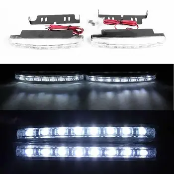Naujas 2017 Itin Šviesus 12V Dienos Veikia šviesos diodų (LED DRL Automobilio Vairuotojo lempa TagAZ Aquila C10 C190 C-30 Kelių Partnerių Tager Vega