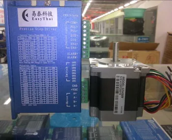 Nauja Lengva Tailando CNC Skaitmeninis stepper sistema 2DM442 Diskai + 57HS09 stepper motorinių NEMA 23 rinkinys gerai dirbti procesas mašina