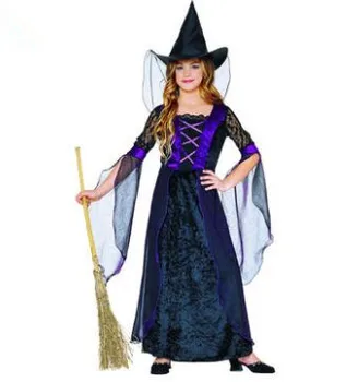 Merginos ragana kostiumai helovinas ragana suknelė mergaitėms blogis ragana dress helovinas kostiumai mergaitėms