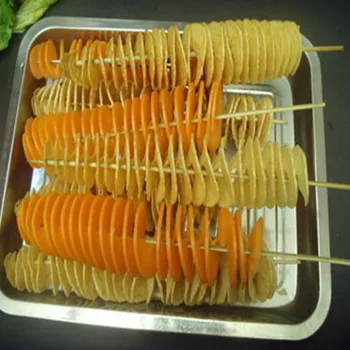 Nerūdijančio plieno spiralė vėdaras morkų pjovimo staklės, rankinis daržovių vaisiai slicer cutter ZF