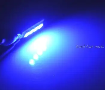Klaida Nemokama Blue 12 LED Vidaus apšvietimo Komplektas + Licenciją Plokštelės VW Jetta MK4 Golf