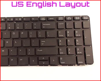 Nauja Klaviatūra JAV anglų kalba HP PROBOOK 450 G1((F0W56PA) 455 G2 470 G1 768787-001 768787-B31 90.4ZA07.S01 Nešiojamas Kompiuteris