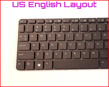 Nauja Klaviatūra JAV anglų kalba HP PROBOOK 450 G1((F0W56PA) 455 G2 470 G1 768787-001 768787-B31 90.4ZA07.S01 Nešiojamas Kompiuteris