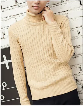 Naujas stilius žiemą 2016 vyriški didelio dydžio megztinis vyrų megztiniai megztinis