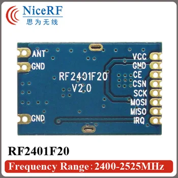 4pcs RF2401F20 Aukštos Integruotą 2.4 GHz RF Modulis Su Šiaurės europos s RF Chip nRF24L01+ Nemokamas Pristatymas