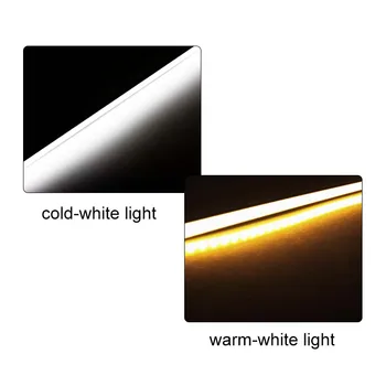 LED Kūno Jutiklis Lempos Šviesos Jutimo Balta / Šiltai Balta Žmogaus Indukcijos Vamzdelio korpuso Vitrina, drabužių Spinta, Virtuvės Apšvietimas