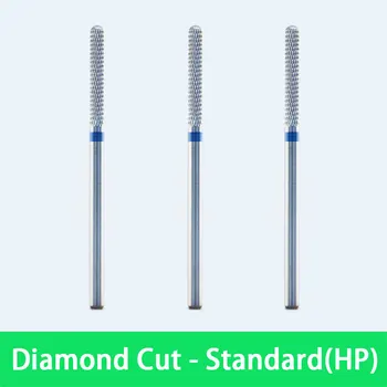 Naujas Aukštos Kokybės medžiagų, 3pcs/set Dantų Lab Karbido Bur -2.35 mm Kotu HP Handpiece - Diamond Cut 