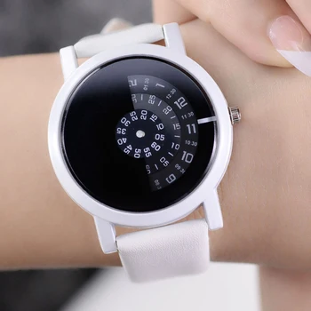 2017 BGG kūrybinis dizainas laikrodis kamera koncepcija, trumpas, paprastas specialių skaitmeninių diskų rankas mados kvarciniai laikrodžiai vyrams, moterims