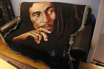 Retro Reggae Muzikos, Roko Žvaigždė Bobas Marley kilimų Antklodė derliaus Kilimai sofa retro sienų apdailos lauko kilimėlis stovyklavimo kilimėlis