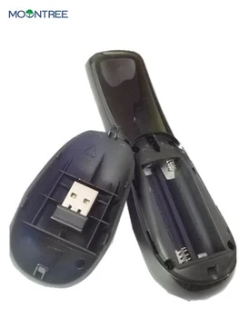 Nuotolinio Valdymo Skristi Oro Pelės T2 controle remoto 2,4 GHz Belaidžio ryšio 3D Giroskopo Judesio Stick 3D Prasme Žaidimas PC 