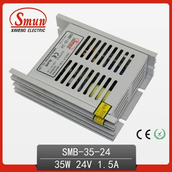 SMUN SMB-35-24 Ultra Plonas impulsinis Maitinimo šaltinis 35W 24V 1.5 A, vidaus LED Apšvietimas